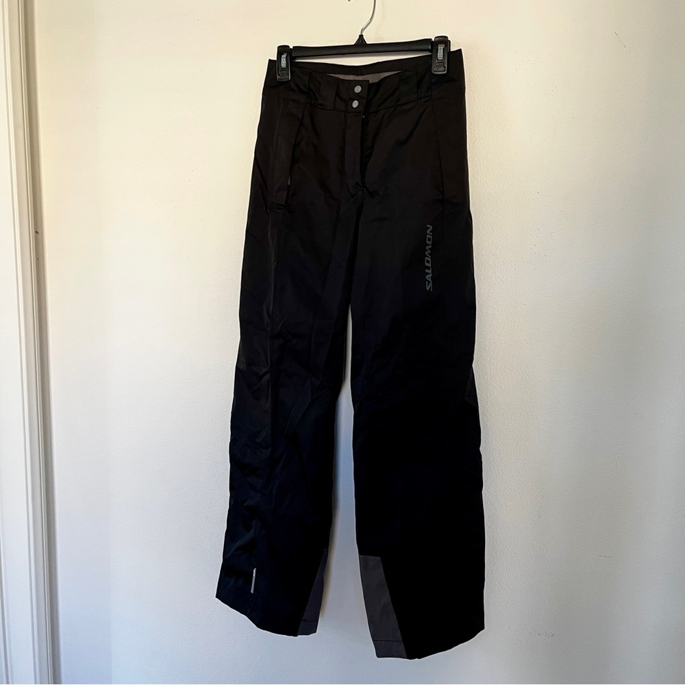 Salomon ski/snowboarding pants, size 4, S, black